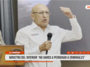 Ministro del Interior: “No vamos a perdonar a criminales”