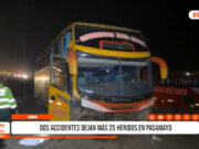 Lima: más de 25 personas resultaron heridas en accidente vial