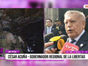 «Espero que la presidenta se comprometa a implementar una base militar en Pataz»: César Acuña, Gobernador de La Libertad