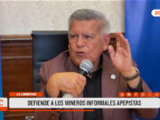 César Acuña defiende a mineros informales de su partido APP