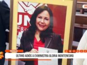 Trujillo: último adiós a exministra Gloria Montenegro