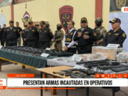 Trujillo: presentan armas incautadas durante operativos