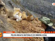 Cajamarca: policía incauta materiales de minería ilegal