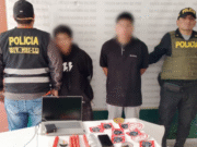 La Libertad: dos sujetos detenidos por presunto uso ilegal de armas y explosivos