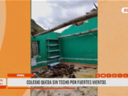 Piura: colegio queda sin techo por fuertes vientos