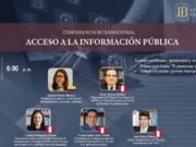 Lima: expositora de conferencia de “Acceso a la información pública” viene desde Colombia