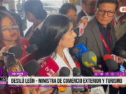 «La presidenta debe estar en la toma de mando en Ecuador, despacha remotamente»: Desilú León, Ministra de Comercio Exterior y Turismo.