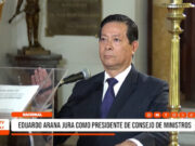 Perú: Eduardo Arana jura como presidente del Consejo de Ministros