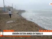 Trujillo: erosión costera avanza en Taquilla II
