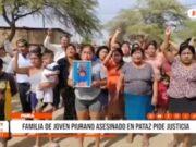 Piura: familia de joven piurano asesinado en Pataz pide justicia