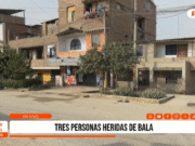 Trujillo: familia sobrevive a ataque armado de sicaros