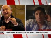 Presidente de Progresemos, Paul Jaimes: «El futuro político de Hernando de Soto se acabó, por la edad ya no tendrá otra oportunidad»