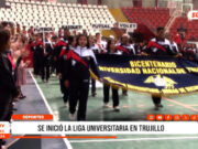 Deportes: se inició la liga universitaria en Trujillo
