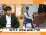 Luciano Robles es finalista del festival nacional de piano en Trujillo