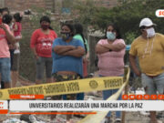 Trujillo: universitarios realizarán una marcha por la paz