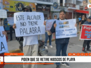 Huanchaco: vecinos piden que se retiren kioskos de la playa
