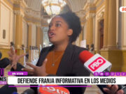«No creo que haya congresistas que utilicen los fondos de la semana de representación para temas personales», afirmó Rosangella Barbarán, Congresista de Fuerza Popular