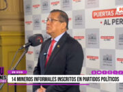 «La inmunidad parlamentaria no es impunidad, lamento que no se informe de manera correcta»: Eduardo Salhuana, Presidente del Congreso.