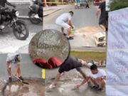 Los “Tapa huecos” transforman las pistas deterioradas de Piura