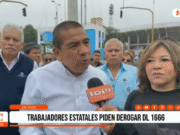 Trujillo: trabajadores estatales piden derogar DL N° 1666