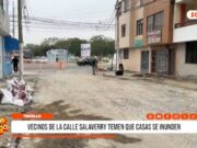 Trujillo: vecinos de la calle Salaverry temen que casas se inunden