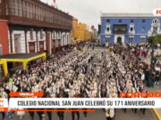 Trujillo: Colegio Nacional San Juan celebró su 171º aniversario
