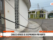 Trujillo: hurto de cables deja calle bloqueada en Palermo