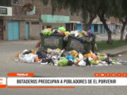 El Porvenir: Vecinos exigen limpieza urgente por basura