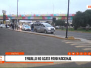 Trujillo: Transporte público opera con normalidad pese a paro