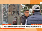 Trujillo: robo agravado de $25 mil a trabajador de empresario