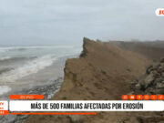 Trujillo: Erosión costera amenaza viviendas en Buenos Aires Sur