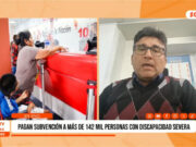 Trujillo: Pagan subvención a personas con discapacidad severa