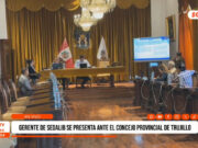 Trujillo: Sedalib expone obras y anuncia cierre en avenida España