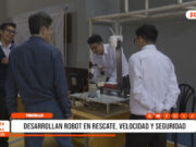 Trujillo: robot de rescate creado por estudiantes UNT deslumbra en feria