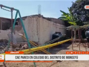 Chiclayo: infraestructura escolar genera temor en colegio