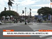 Trujillo: ruta del Papa atraería más de 2 mil visitantes al mes