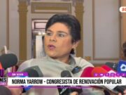 “Hay que enviar a los presos más peligrosos a El Salvador”: Norma Yarrow, congresista de Renovación Popular