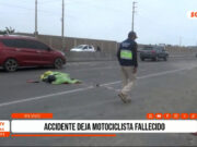 Trujillo: accidente deja a motociclista fallecido