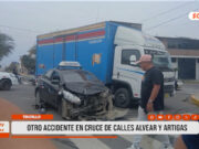 Trujillo: taxi y camión chocan en distrito La Esperanza