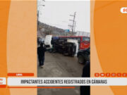 Nacional: impactantes accidentes captados en cámaras
