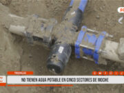 Moche: Seis días sin agua potable en cinco sectores