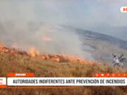 Áncash: autoridades indiferentes ante prevención de incendios