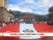Áncash: provincia Carlos Fermín cumple 42 años