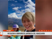 Áncash: rescatan a montañista japonesa en el Huascarán