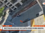 Huaraz: balacera deja cuatro heridos cerca de obra municipal