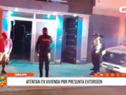 Chiclayo: explosivo causa daños en vivienda durante la madrugada