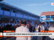 Trujillo: padres exigen retorno de profesor de banda en colegio