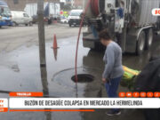 Trujillo: colapsa desagüe en mercado La Hermelinda