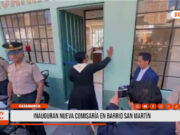 Cajamarca: inauguran comisaría con 100 policías en San Martín