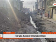 Chiclayo: Vecinos exigen culminación de obra inconclusa